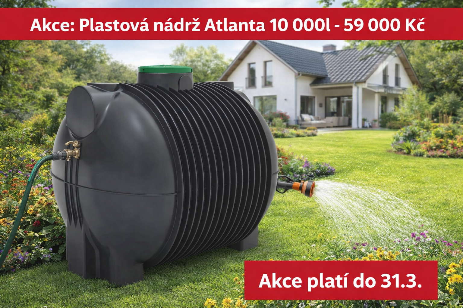 Atlanta 10 000 litrů