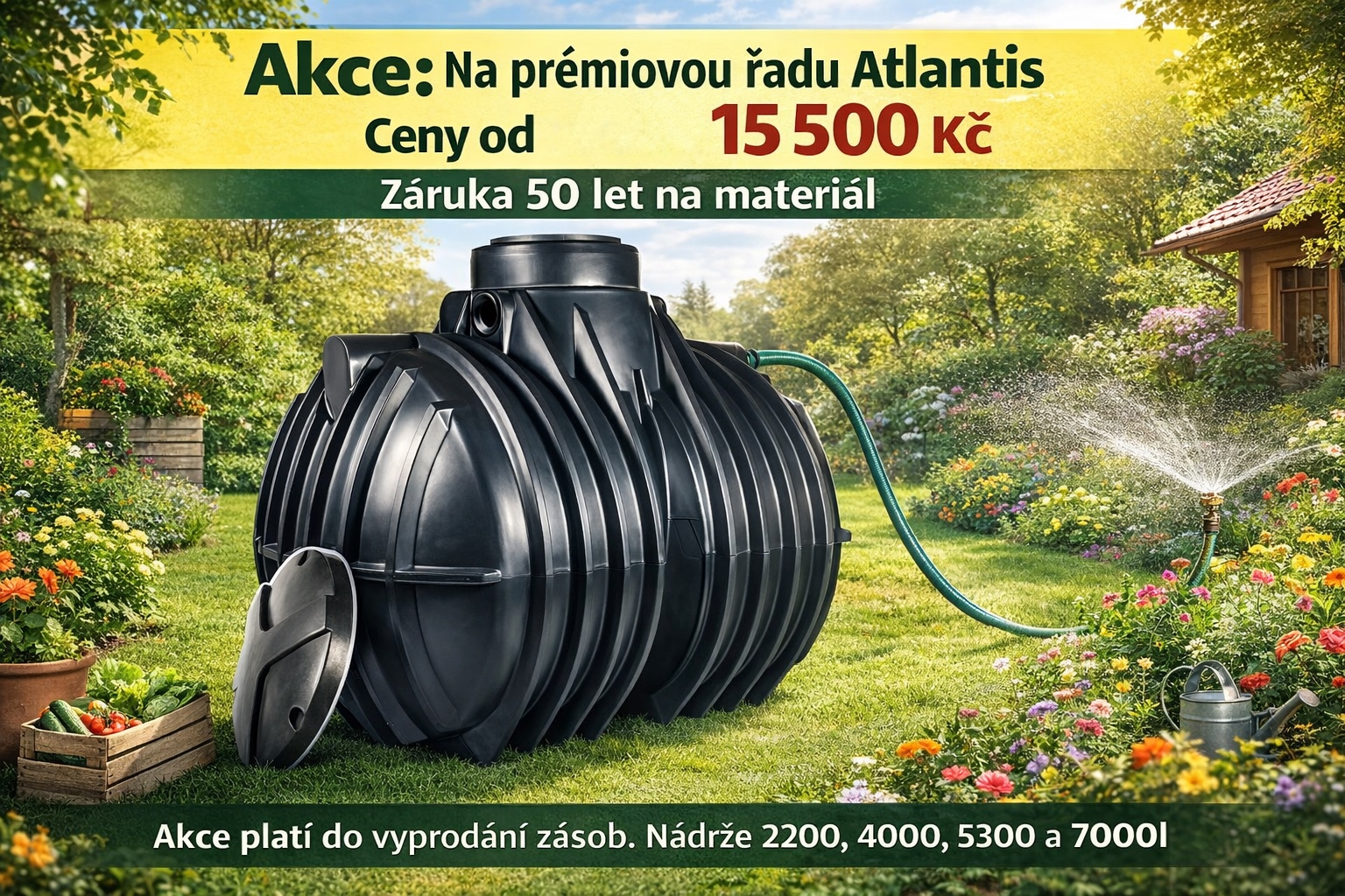 Nádrže řady Atlantis